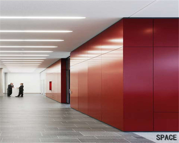 岳阳挂板隔断墙，金属挂板隔断